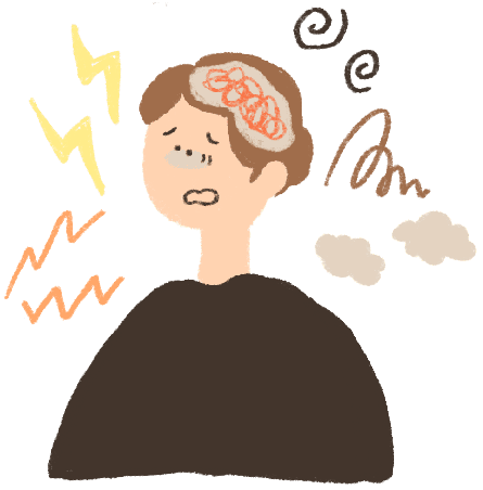 精神運動の焦燥や抑制