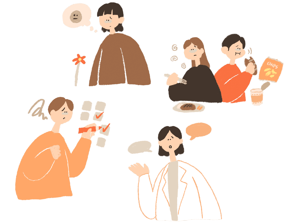 こんなことに苦しんでいませんか？